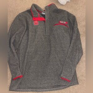 Columbia NC State Quarter Zip Crew Sweatshirt